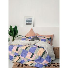 Σετ Υπέρδιπλα Σεντόνια Fashion Life 240x260 Fl6163 Χωρίς Λάστιχο