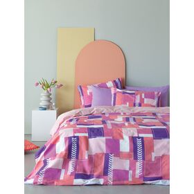 Σετ Μονά Σεντόνια Fashion Life 170x260 Fl6189 με Λάστιχο