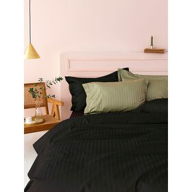 Σεντόνι Υπέρδιπλο 240x270 Sateen Riga Black