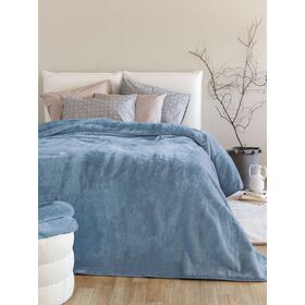 Κουβέρτα Βελουτέ 160x220 Dream Velour/3 Denim