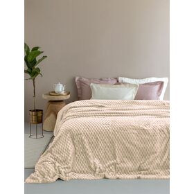 Κουβέρτα Fleece 220x240 Aster Creme Creme