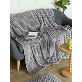 Κουβέρτα Fleece 160x220 Aster Grey