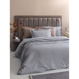Σετ Υπέρδιπλα Σεντόνια 240x270 Posh Sateen Grey