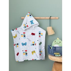 Poncho Baby 60x120 Nb0141 boy