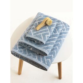 Πετσέτα Προσώπου Towels Collection 50x90 Ranon Denim
