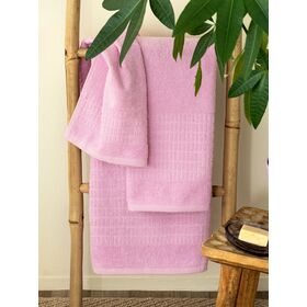 Σετ Πετσετες Towels Collection Roll Pink