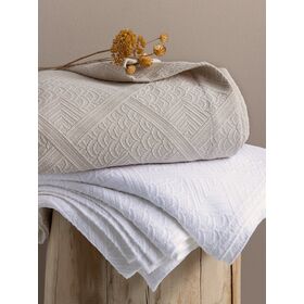 Κουβέρτα 250x260 Carla Ivory