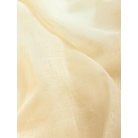 Κουρτίνα με Τρουκς 140x260 Bele Ivory