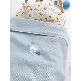 Κουβέρτα Πικέ Κούνιας Baby Blankets 100x150 Candy/2 Blue