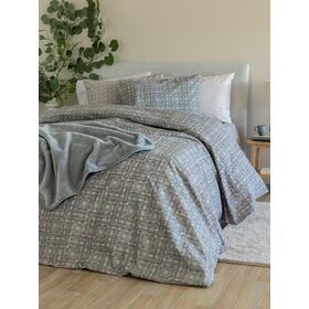 Σετ Σεντόνια Υπέρδιπλα Flannel Beauty 240x265 Fb0228 με Λάστιχο