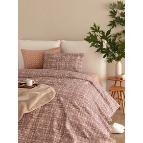 Σετ Σεντόνια Υπέρδιπλα Flannel Beauty 240x265 Fb0229 Χωρίς Λάστιχο