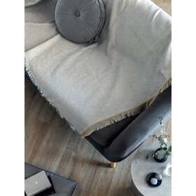 Ριχτάρι Τετραθέσιου Καναπέ Agnes Grey 180x320