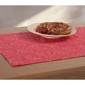 Χριστουγεννιάτικο runner 45x140cm nef-nef homeware grace cotton/ polyester
