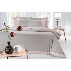 Σεντόνια Μονά Σετ 3τμχ. 170x265cm guy laroche verona - charcoal ​cotton flannel
