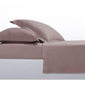 Παπλωματοθήκη Υπέρδιπλη Σετ 3τμχ. 220x240cm Βαμβακοσατέν nef-nef elements 24 mocca 036629