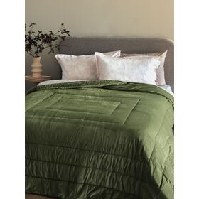 Κουβερτοπάπλωμα Υπέρδιπλο 220x240 Mono Green