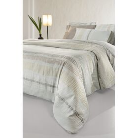 Σετ 4τμχ Σεντόνια Nuvola Mint Flannel με Λάστιχο 165x200+35 guy Laroche  100% Cotton Flannel
