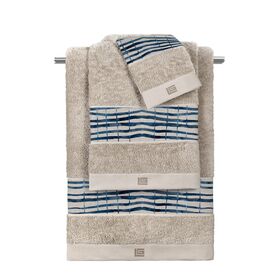 Σετ 3τμχ Πετσέτες Azzam Denim-Natural guy Laroche  100% Cotton 500 Gr/m 2