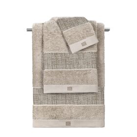 Σετ 3τμχ Πετσέτες Valley Toffee-Natural guy Laroche  100% Cotton 500 Gr/m 2