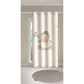 Παιδική & Βρεφική Κουρτίνα Soft-Touch Aldo με Τρουκς 160x240 Saint Clair Ivory 100% Πολυεστέρας