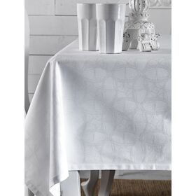 Σετ 4 Πετσέτες Φαγητού Festosi 45x45 Cross White