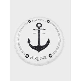 Πετσέτα Θαλάσσης Στρογγυλή Digital Print Ø150 Yh066