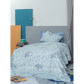 Κουρτινα με Τρεσα Luminous 170x260 Cluster Blue