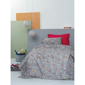 Κουρτινα με Τρεσα Luminous 170x260 Comet Grey