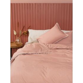 Παπλωματοθήκη Υπέρδιπλη 230x240 pon-pon Rose