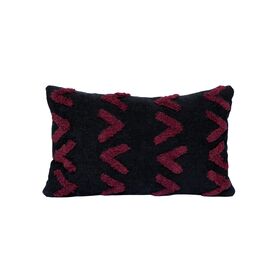 Διακοσμητική Μαξιλαροθήκη Home Décor 30x50 mat Bordeaux