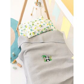 Κουβέρτα Πικέ Αγκαλιάς Baby Blankets 80x110 Candy fog