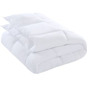 Πάπλωμα Κούνιας 95x135 Microfiber Λευκό