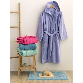 Μπουρνούζι με Κουκούλα Kids Bath Junior Denim 10-12