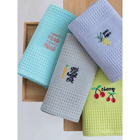Σετ 4 Πετσέτες Κουζίνας Kitchen Towels 50x70 Nora103