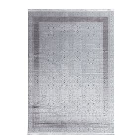 Χαλί Lotus Summer 2930 Black Grey Royal Carpet