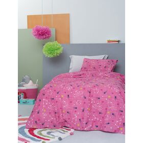 Κουρτινα με Τρεσα Luminous 170x260 Comet Fuchsia