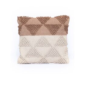 Διακοσμητική Μαξιλαροθήκη Home Décor 45x45 Troi Brown