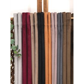 Κουρτίνα με Τρουκς 140x260 Cyril Beige