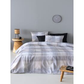 Σετ Σεντόνια Υπέρδιπλα Flannel Beauty 240x265 Fb0220 Χωρίς Λάστιχο