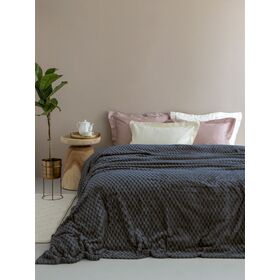 Κουβέρτα Fleece 220x240 Aster Coal