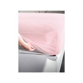 Ελαστικό Επίστρωμα Μονό 100x200+30cm la Luna Jersey Pink Laluna [Product / Color] [Product / Synthesis]