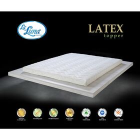 Ανώστρωμα Υπέρδιπλο Ελαστικό 160x200+7cm la Luna Latex Topper Laluna [Product / Color] [Product / Synthesis]