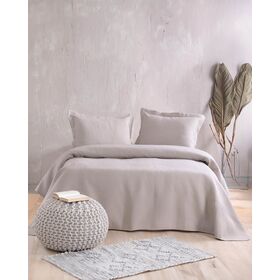Allure Μπεζ - σετ Κουβερλι King Size (240x250)