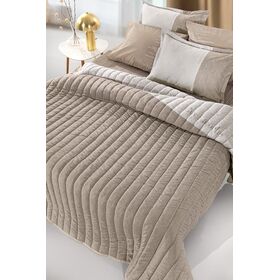 Κουβερλί Estella Natural 220x240 guy Laroche  100% Microsuede
