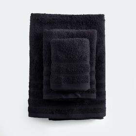 Lagoon - Πετσετα 100% Βαμβακι Πενιε 470gsm Μαυρο Μπανιου (70x140)
