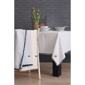 Ρομ ρομ - Τραπεζομαντηλο Μπλε 140x220
