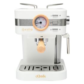 Estia Μηχανη Espresso oak 950w 15 bar 1.2lt Λευκη