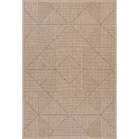 Χαλι Ethnik  2011c Brown/caramel Beige - 133x190   με το Mέτρο