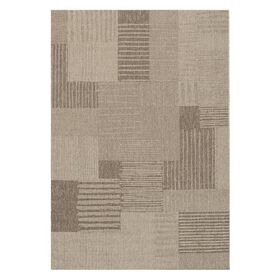 Χαλι Ethnik  20706c Brown/caramel Beige - 133x190   με το Mέτρο