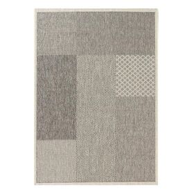 Χαλι Ethnik  4526d Grey-Ecru - 070x140   με το Mέτρο